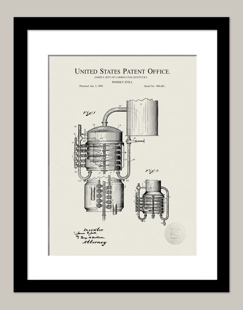 Whiskey Still | 1909 Patent