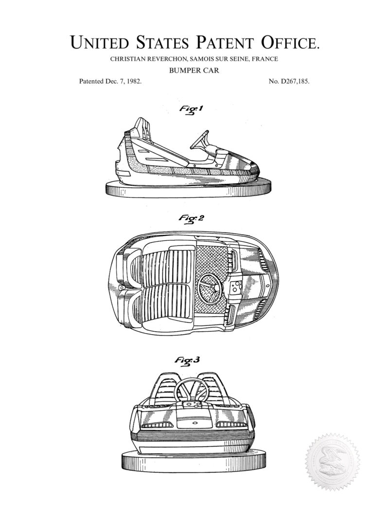 Bumper Car | 1983 Patent