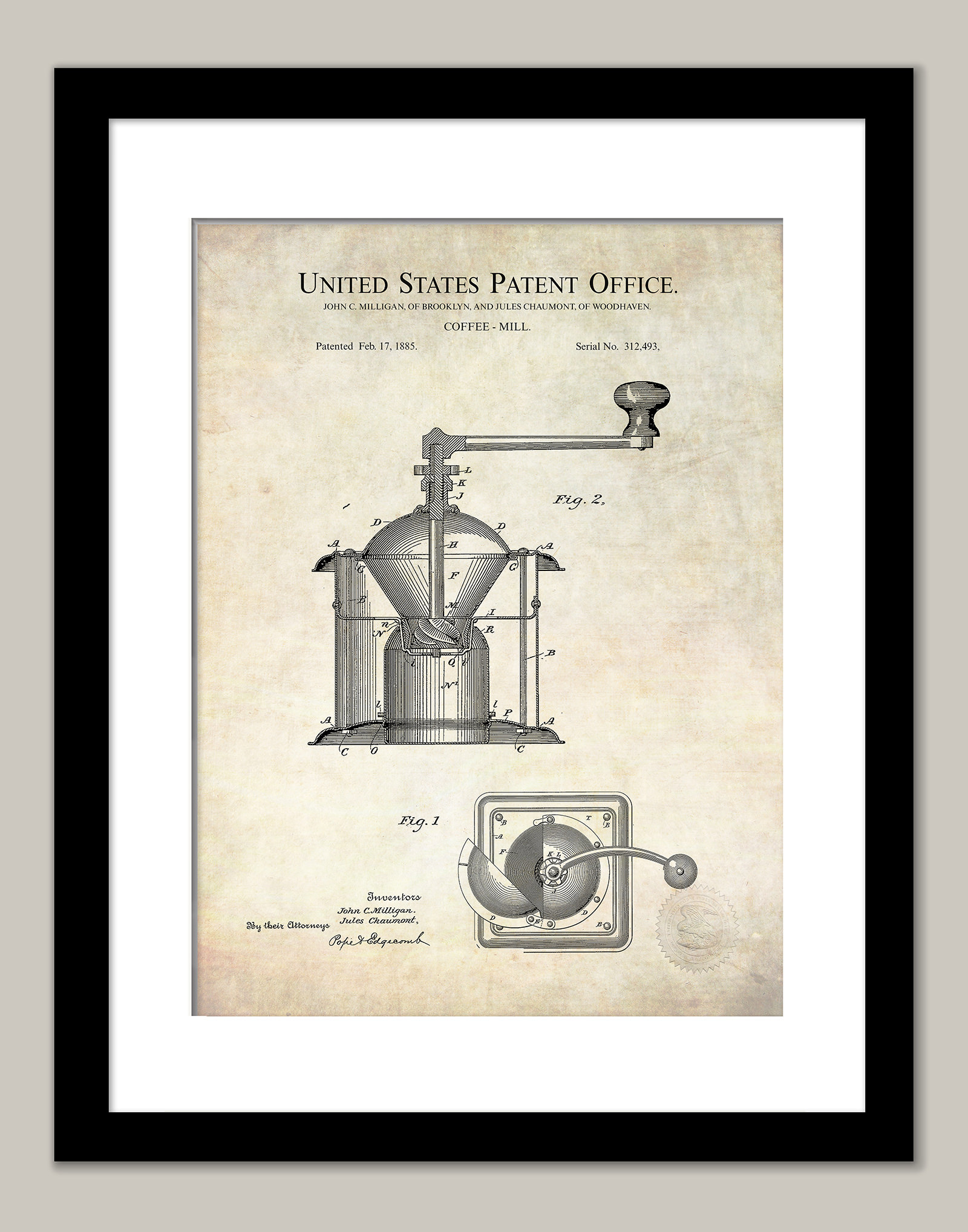 Steampunk Coffee Butler, an art print by M. C. Matz - INPRNT