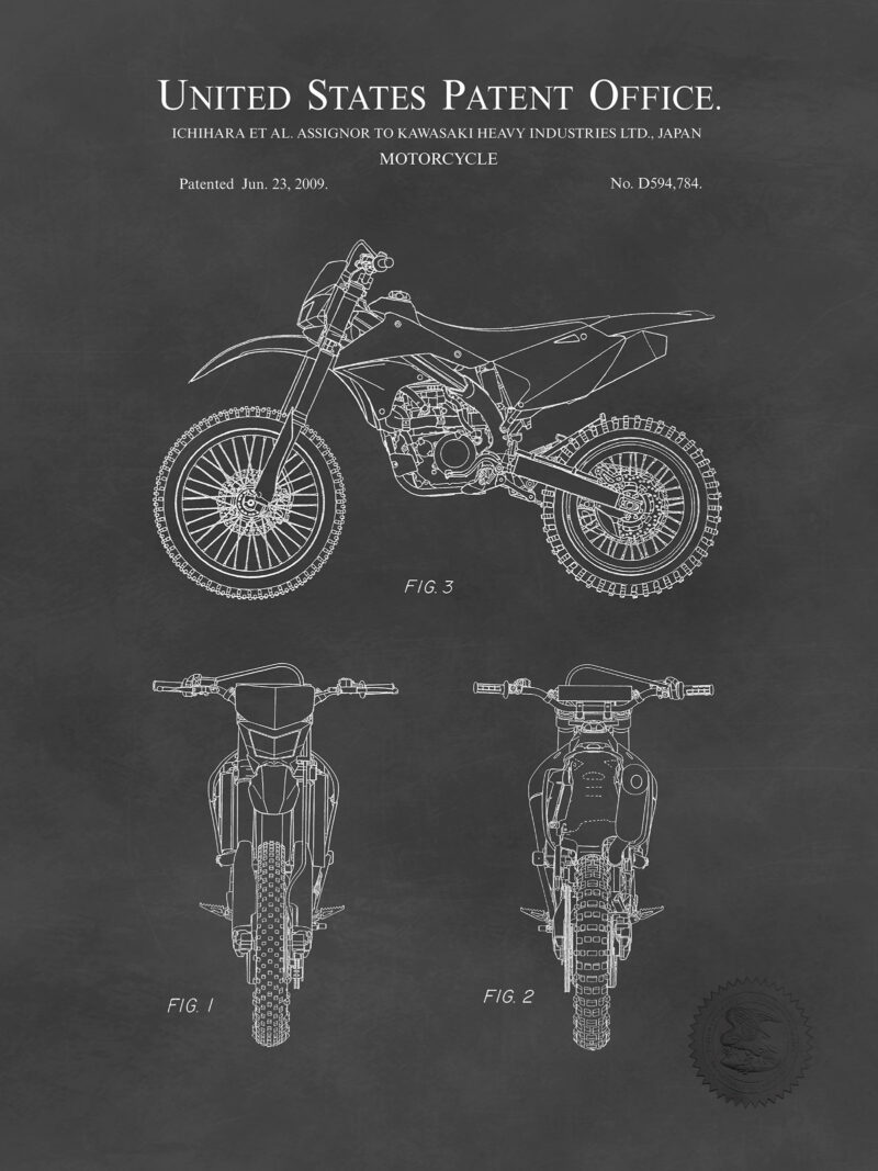 Kawasaki Motocross | 2009 Patent