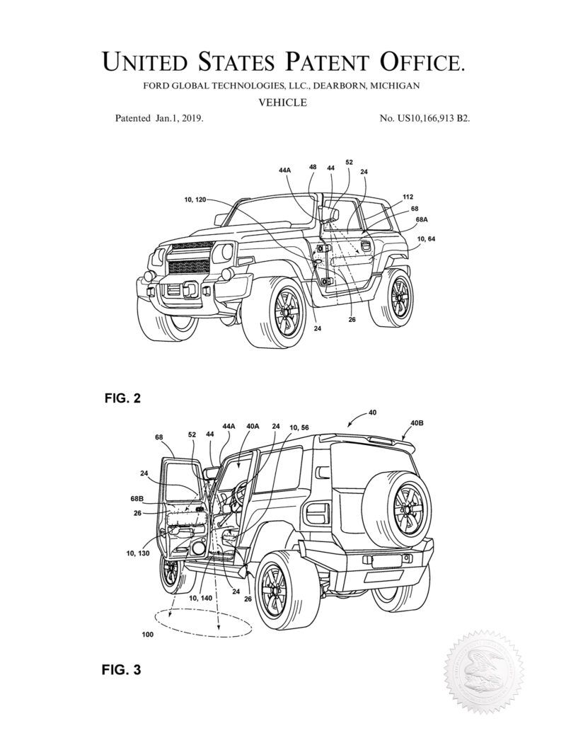 Ford Bronco | 2019 Auto Patent