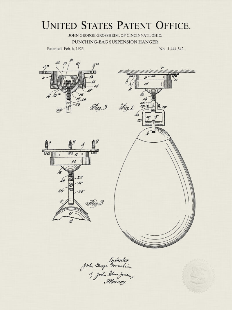 Early Boxing | Collection Patents Prints