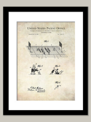 Football Game | 1926 Patent Print