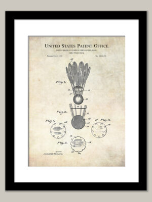 Shuttlecock Design | 1935 Badminton Patent