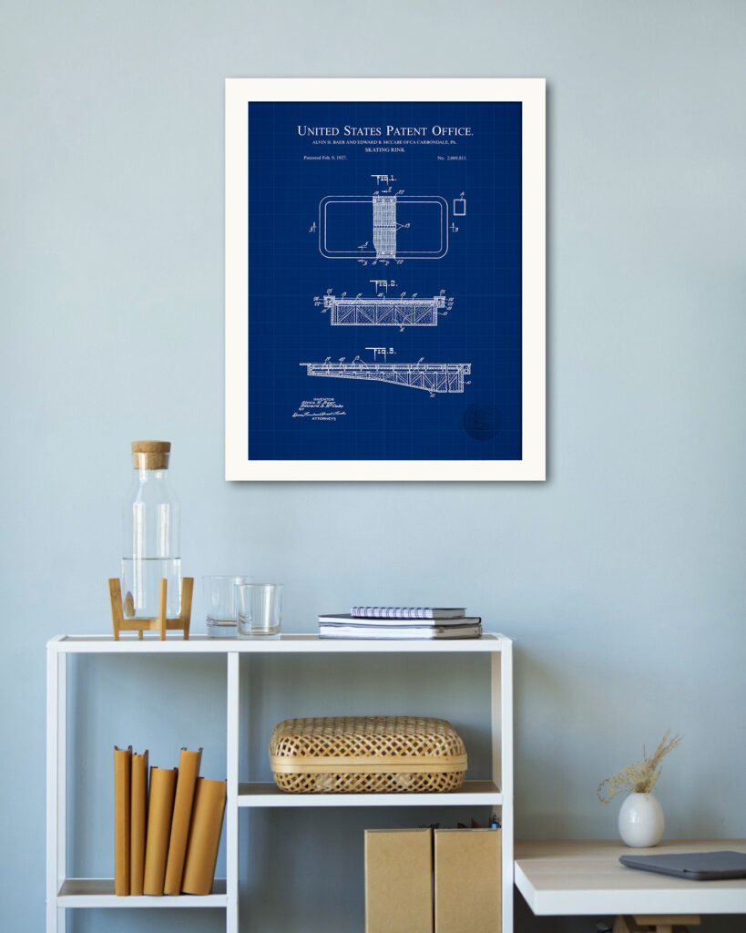 Skating Rink Design | 1927 Patent