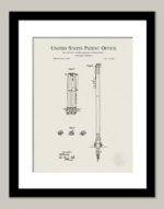 Cricket Wicket Design | 1882 Patent Print