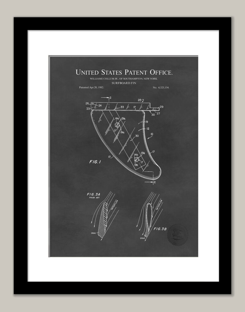 Surfboard Fin Design | 1982 Patent