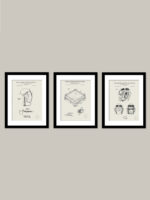 Vintage Boxing Decor | Patent Print Collection