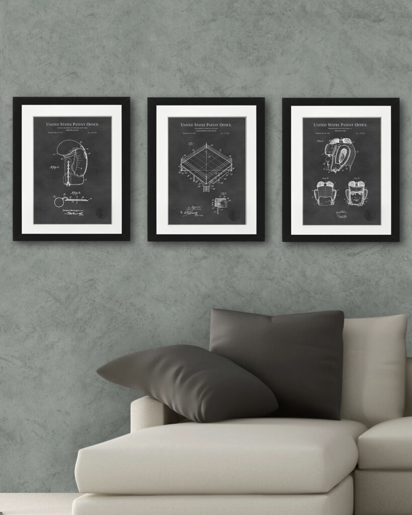 Vintage Boxing Decor | Patent Print Collection