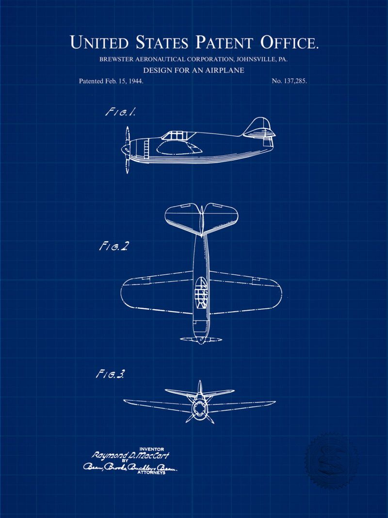 F2A Buffalo Fighter Plane