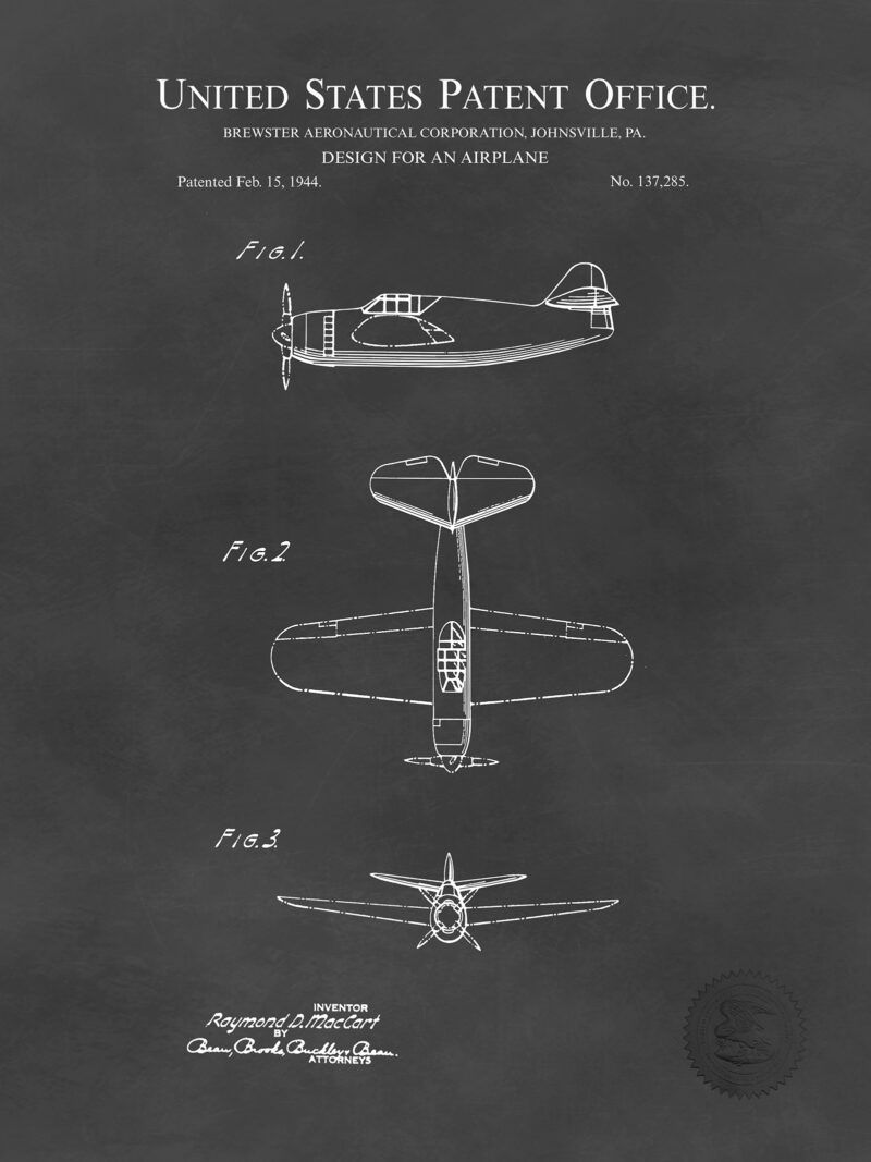 F2A Buffalo Fighter Plane