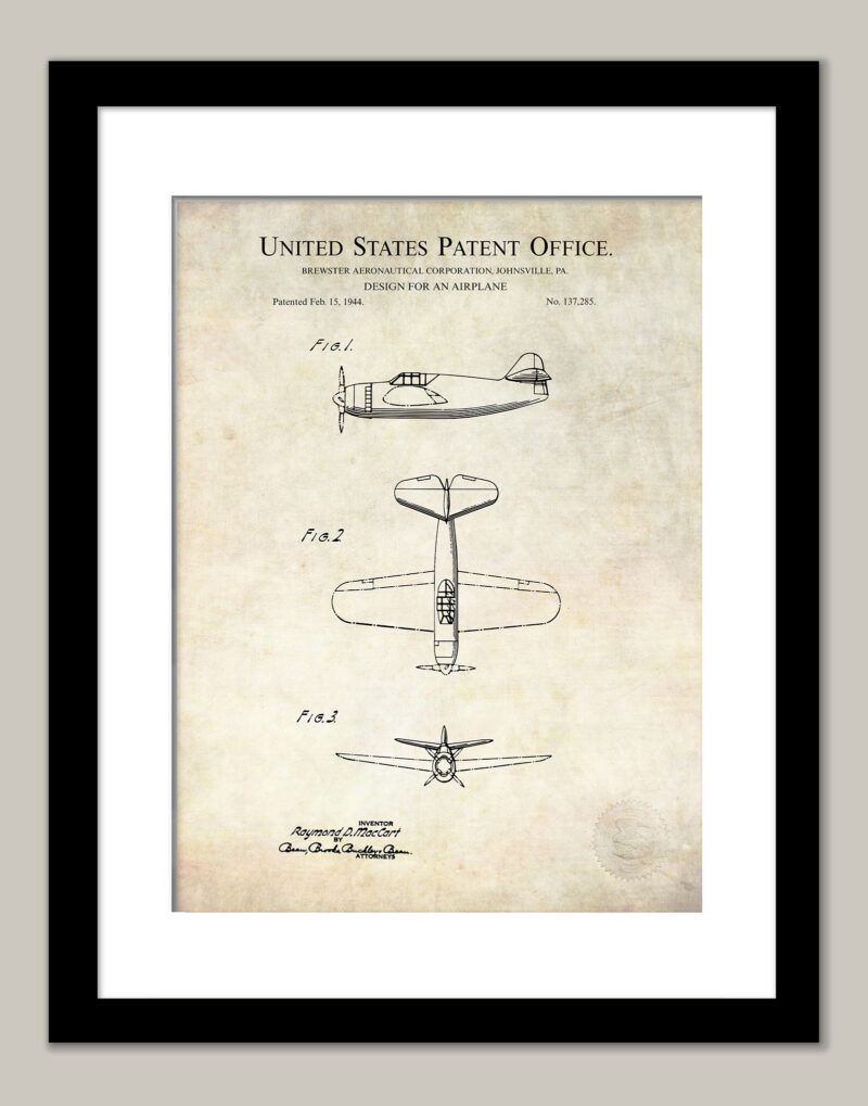 F2A Buffalo Fighter Plane