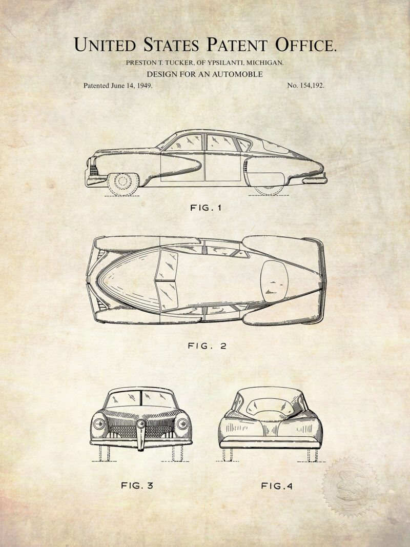 Preston T. Tucker Automobile Design