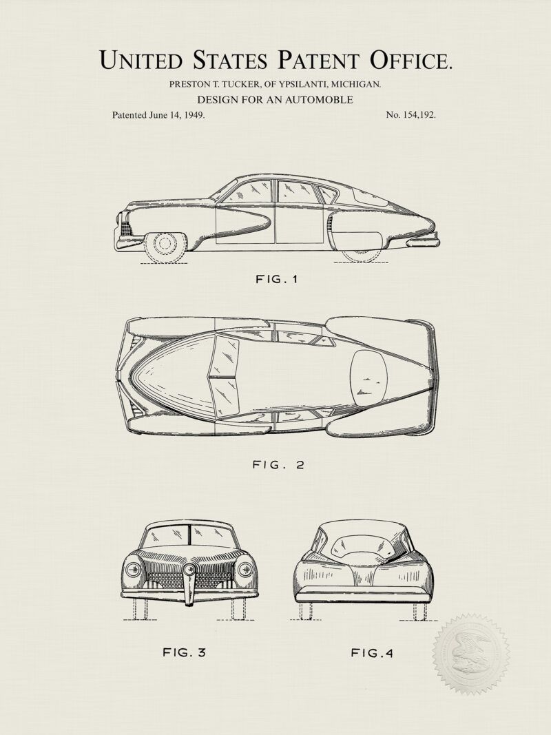 Preston T. Tucker Automobile Design